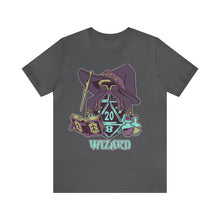 Load image into Gallery viewer, Arcane Power: Wizard D20 Tee | Regular Fit | Fantasy DnD Tabletop Gaming Tshirt