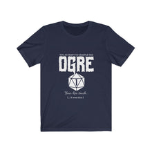 Load image into Gallery viewer, Crit Fail Ogre - Unisex Jersey Short Sleeve Tee