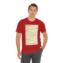 Load image into Gallery viewer, Human Variant Stat Block Tee | Regular Fit | Fantasy Dnd Tabletop RPG T-shirt