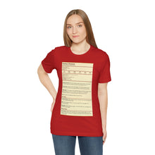 Load image into Gallery viewer, Human Variant Stat Block Tee | Regular Fit | Fantasy Dnd Tabletop RPG T-shirt