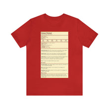 Load image into Gallery viewer, Human Variant Stat Block Tee | Regular Fit | Fantasy Dnd Tabletop RPG T-shirt