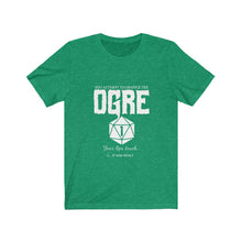 Load image into Gallery viewer, Crit Fail Ogre - Unisex Jersey Short Sleeve Tee