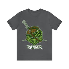 Load image into Gallery viewer, Roll for Survival: Ranger D20 T-Shirt | Regular Fit | Fantasy DnD Tabletop Gaming Tee