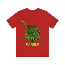 Load image into Gallery viewer, Roll for Survival: Ranger D20 T-Shirt | Regular Fit | Fantasy DnD Tabletop Gaming Tee