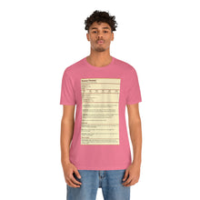 Load image into Gallery viewer, Human Variant Stat Block Tee | Regular Fit | Fantasy Dnd Tabletop RPG T-shirt