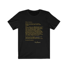 Load image into Gallery viewer, Letter from Rogue - Unisex Jersey Short Sleeve Tee
