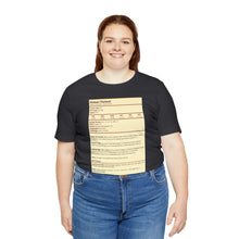 Load image into Gallery viewer, Human Variant Stat Block Tee | Regular Fit | Fantasy Dnd Tabletop RPG T-shirt