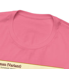 Load image into Gallery viewer, Human Variant Stat Block Tee | Regular Fit | Fantasy Dnd Tabletop RPG T-shirt