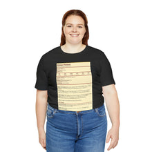 Load image into Gallery viewer, Human Variant Stat Block Tee | Regular Fit | Fantasy Dnd Tabletop RPG T-shirt