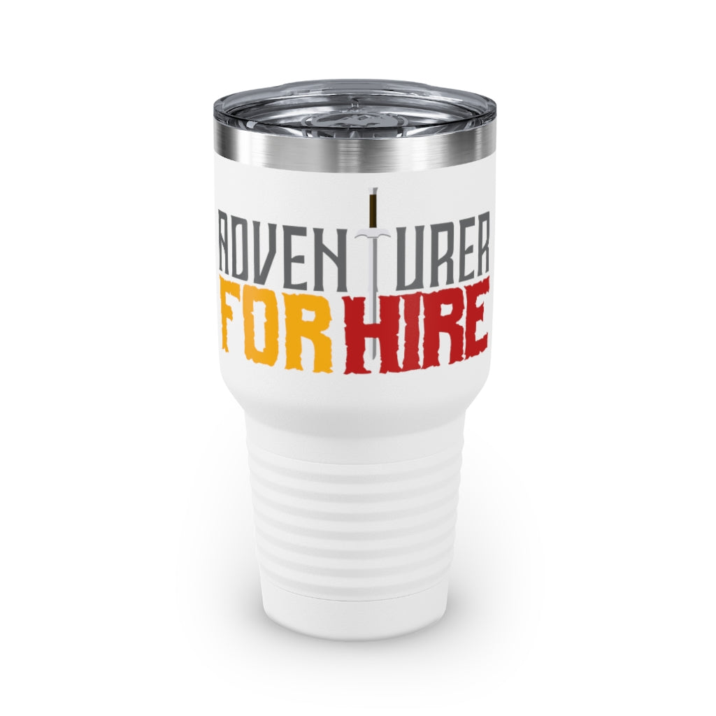 Adventurer for Hire Ringneck Tumbler